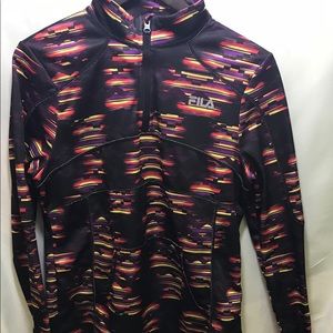Fila Sport half zip pullover. L